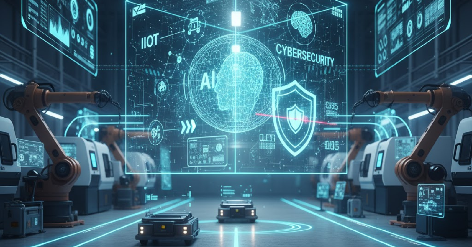 AI, IIoT & Cybersecurity — The Triad Shaping Future Factories