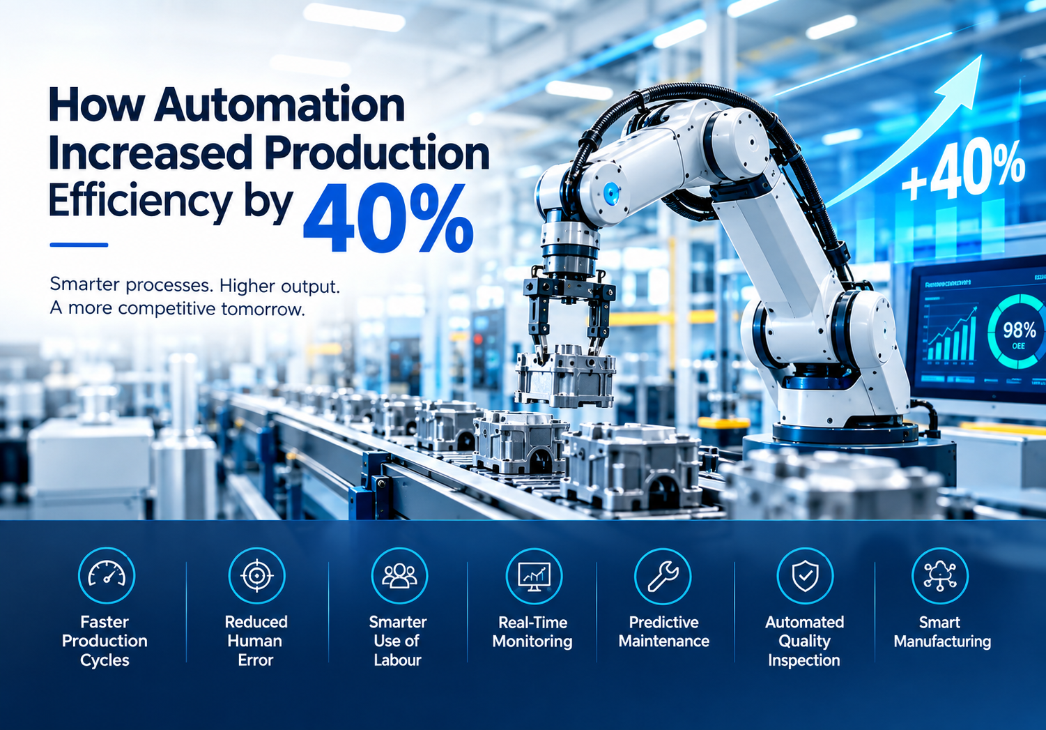 How Automation Increased Production Efficiency by 40%