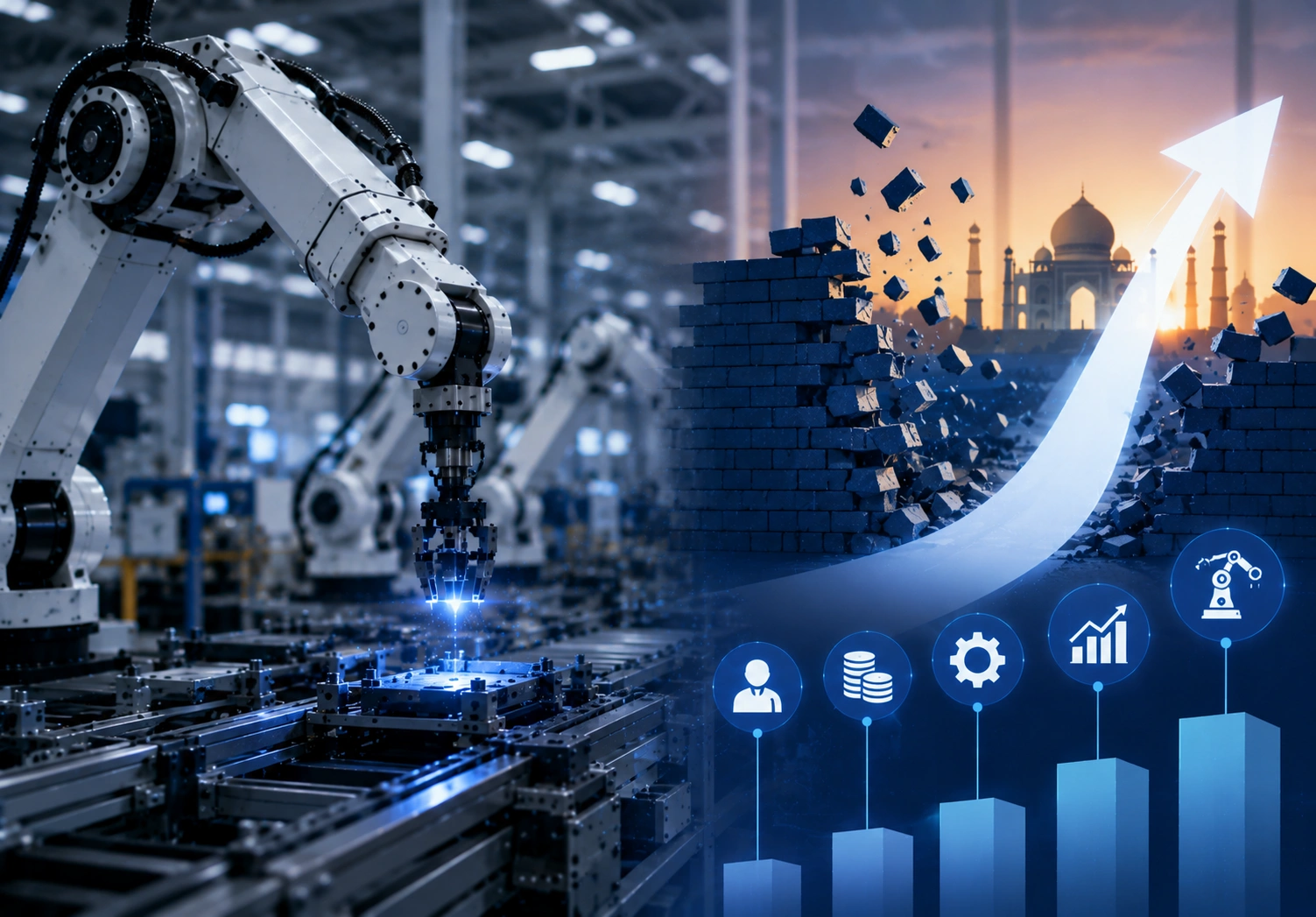 Breaking Barriers to Adoption of Robotic Automation in Indian Manufacturing